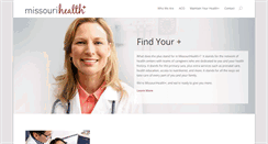 Desktop Screenshot of missourihealthplus.com